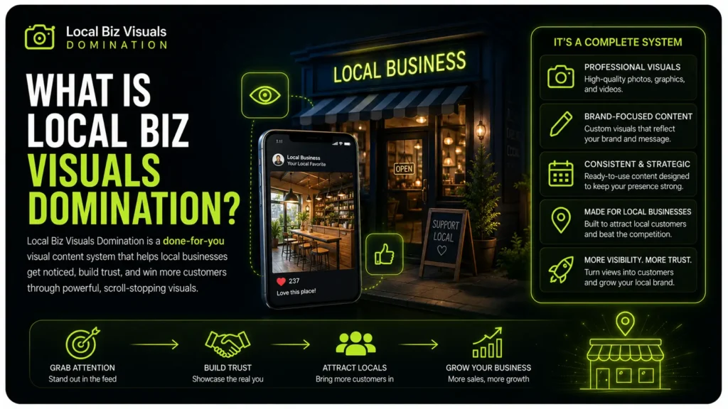 Local Biz Visuals Domination Review: Features, Pros, Cons, and Who It's Actually For